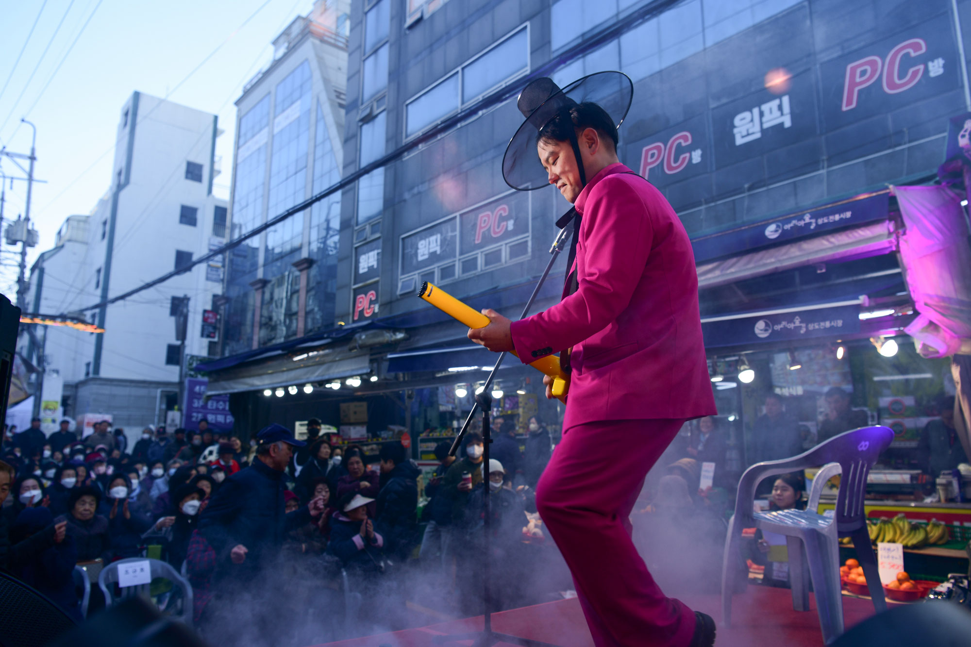 전통시장 축제 무대 공연
